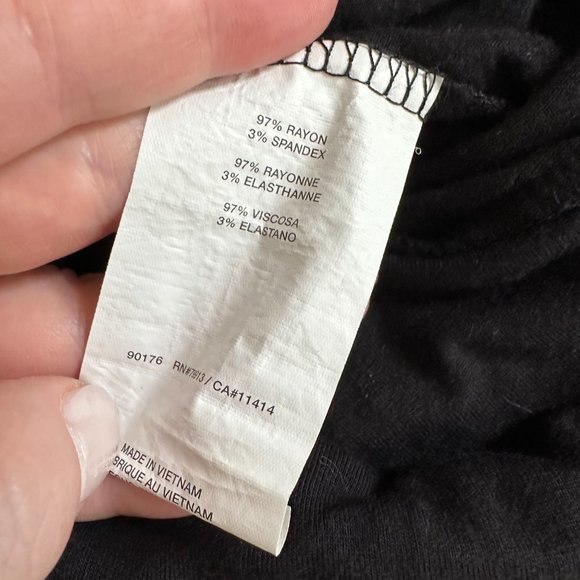 Motherhood Maternity Black Maxi Skirt 3X - Picture 5 of 5